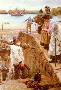 Walter Langley : Between The Tides